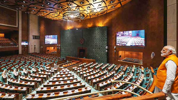 15 parties including YSRCP and TDP will attend the inauguration of the new Parliament building