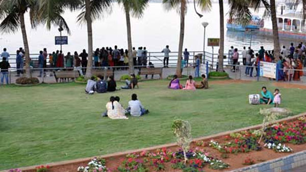 Necklace Road Neera Cafe; inauguration by KTR