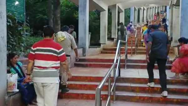 Union Minister Pralhad Joshi walked from Alipiri to Tirumala on foot very simply