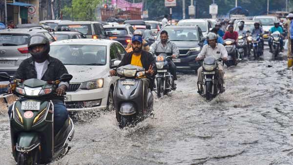 possibility of rain in Hyderabad for the next two days
