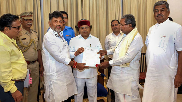 Siddaramaiah and DK Shivakumar said that they will form the government together with the Governor of Karnataka