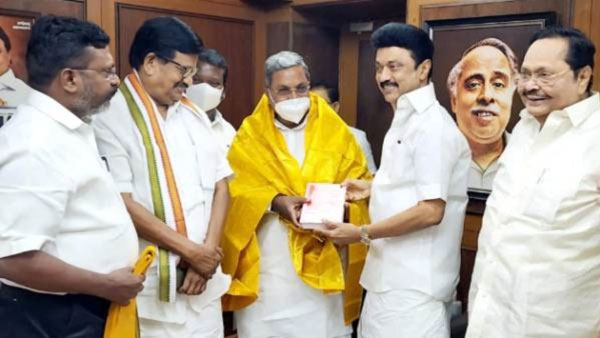 Siddaramaiahs swearing in as CM, Congress party high command sent a special invitation to Tamil Nadu CM Stalin Siddaramaiahs swearing in as CM, Congress party high command sent a special invitation to Tamil Nadu CM Stalin