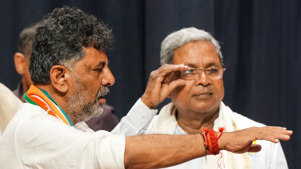  Siddaramaiah, DK Shivakumar