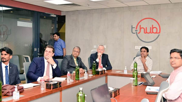  KTR launches Telangana State Robotics Framework at T-Hub