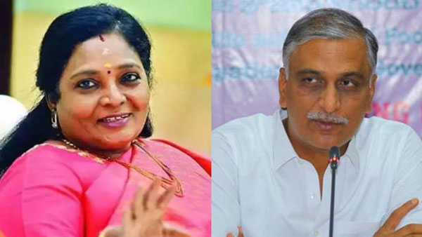 Minister Harish Rao counters Tamilisai: Has KCR been invited for Vande Bharat trains Launch?