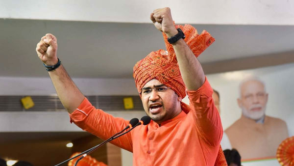 BJP MP Tejasvi Surya BJP MP Tejasvi Surya