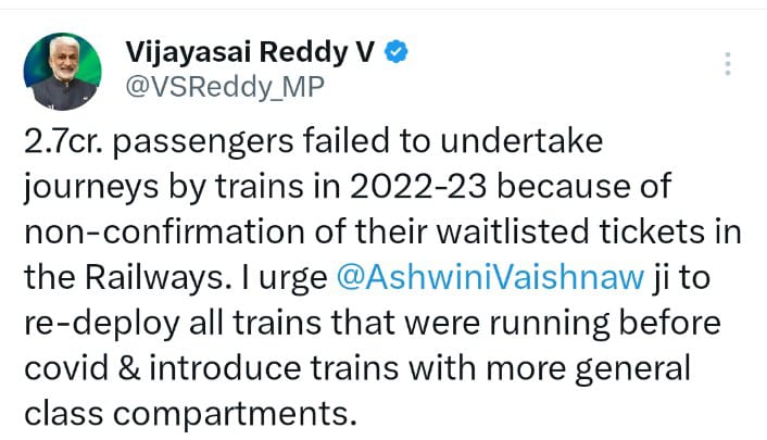 ysrcp mp vijayasai reddy 