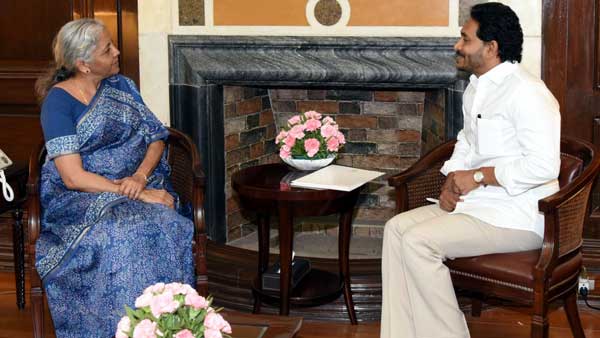 AP CM Jagan met Union Finance Minister Nirmala Sitharaman