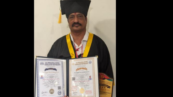  Research on labor system. Telangana resident who received doctorate. 