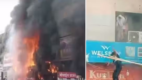 Massive fire accident in Korba, Chhattisgarh: 3 killed, People Jump Out Windows