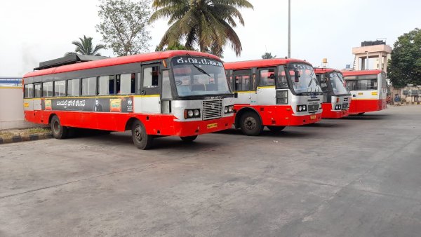 KGF MLA drove the bus even though she didnt know how to drive it!!