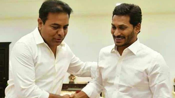 KTR Special Thanks for AP CM JAgan
