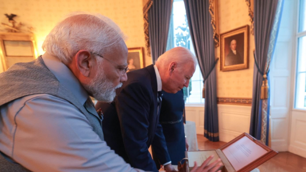 PM Modi gifts a lab-grown 7.5-carat green diamond to US First Lady Dr Jill Biden on his first state visit to US PM Modi gifts a lab-grown 7.5-carat green diamond to US First Lady Dr Jill Biden on his first state visit to US