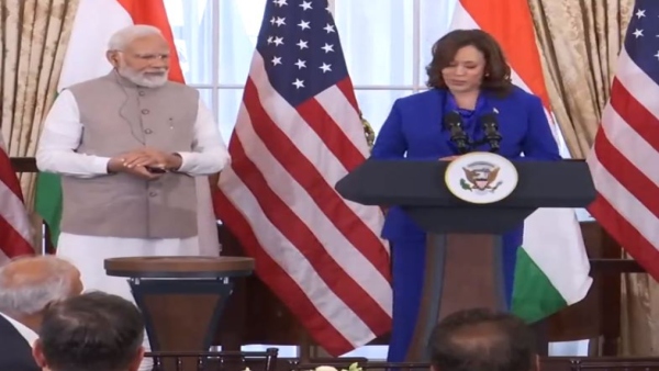 PM Modi and Kamala Harris