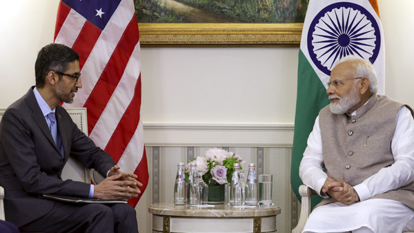 Google to set up its global fintech operations centre in Gujarat: CEO Sundar Pichai after meeting with PM Modi
