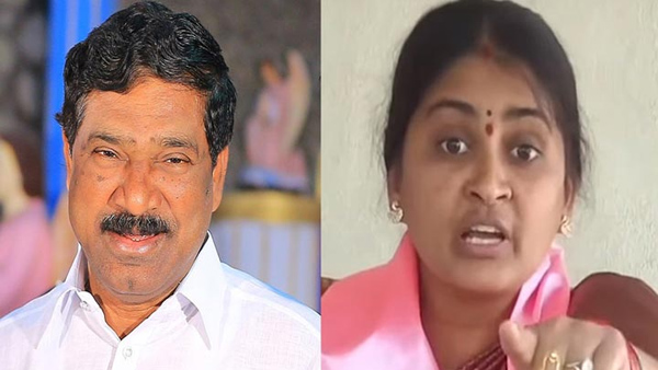 Janakipuram Sarpanch Navya sensational allegations on MLA Rajaiah again!!