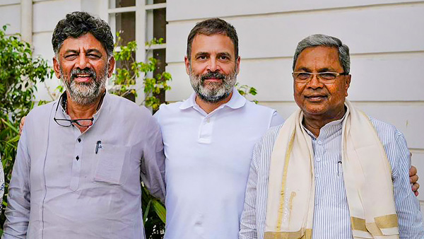 rahul gandhi siddaramaiah dk shiva kumar