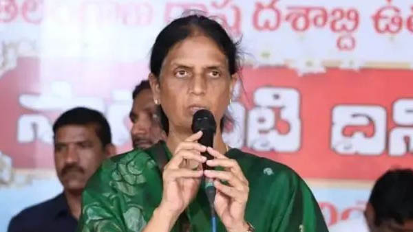 250 ml of ragi java will be provided daily before prayer time in all schools: minister Sabitha Indra reddy