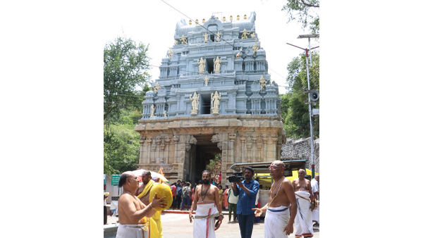 TTD officials organized Mahashanthi Homa to prevent accidents on Tirumala Ghat roads