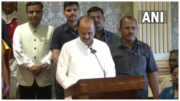 Ajit Pawar joined Eknath Shindes cabinet Ajit Pawar joined Eknath Shindes cabinet