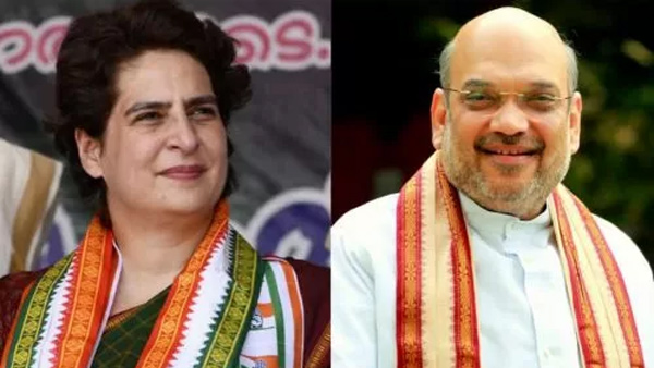 Tours of Amit Shah and Priyanka Gandhi in Telangana cancelled and postponed