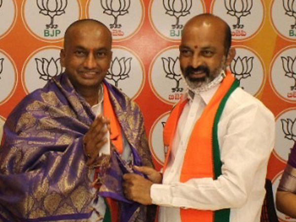 Telangana BJP MLA Raghunandan Rao made allegations against Party Chief Bandi Sanjay
