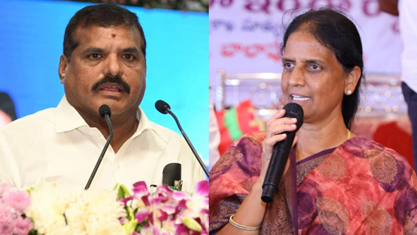 Telangana minister Sabita Indra Reddy slams her APs counterpart Botcha Satyanarayana Telangana minister Sabita Indra Reddy slams her APs counterpart Botcha Satyanarayana