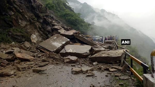 heavy rains, sudden flooding hit north india, causes landslides in himachal pradesh