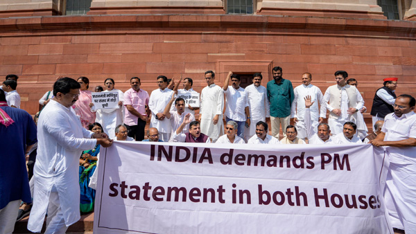 20 Member INDIA Delegation to visit violence hit Manipur on July 29,20