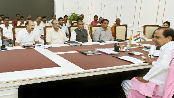 Telangana cm kcr review on adjustment of VRAs: key orders.