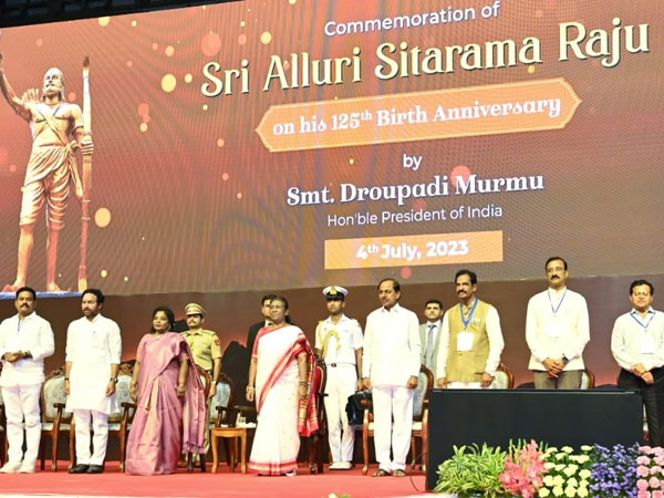 KCR praises Alluri Seetharama Raju KCR praises Alluri Seetharama Raju