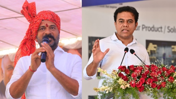 KTR hits out at Revanth Reddy for threatening calls to Dasoju Sravan. KTR hits out at Revanth Reddy for threatening calls to Dasoju Sravan.