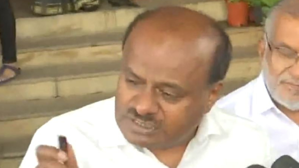 JDS leader Kumaraswamy made allegations against Congress govt