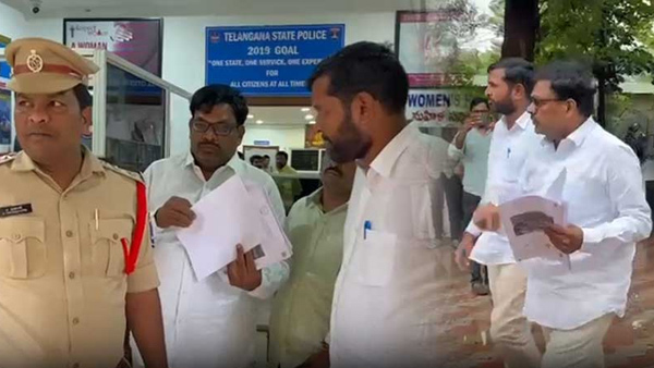 missing bjp leader mukkera thirupathi reddy appeared at pet basheerabad police station along with his family