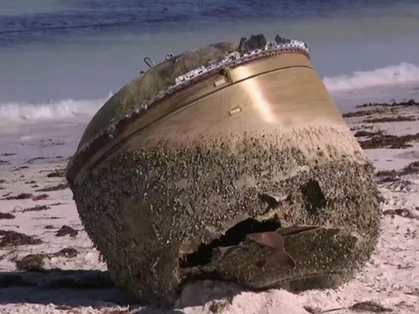 Australia has said that the object washed ashore in Australia belongs to India