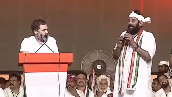 CM KCR has done Rs 1 lakh crore corruption, Rahul Gandhi alleged in Khammam meeting CM KCR has done Rs 1 lakh crore corruption, Rahul Gandhi alleged in Khammam meeting