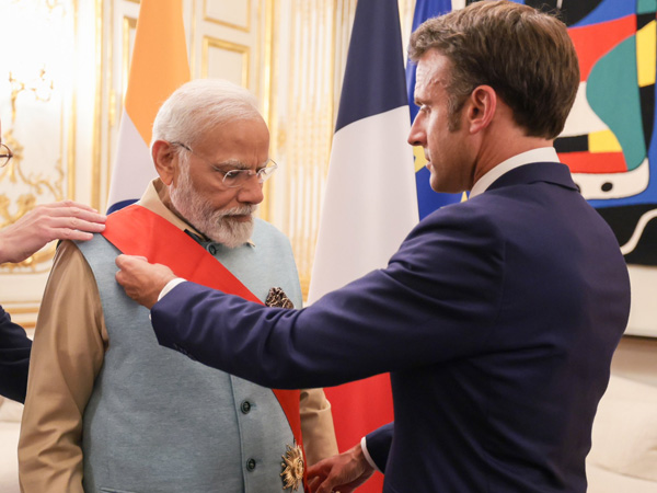 PM Modi conferred with France’s highest award, Grand Cross of the Legion of Honour