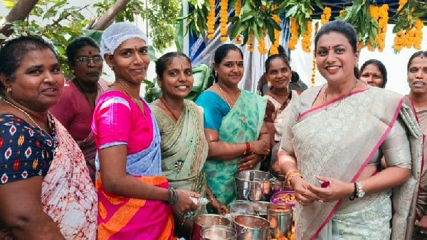 Minister Roja inaugurates Aha canteen in Nagari