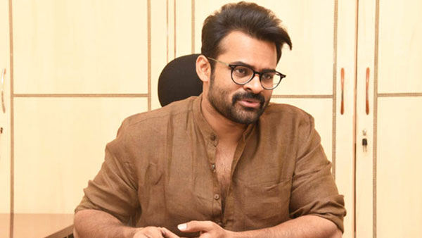  Actor Sai Dharam Tej visits Srikalahasti temple and Kadapa Pedda Dargah and offer prayers