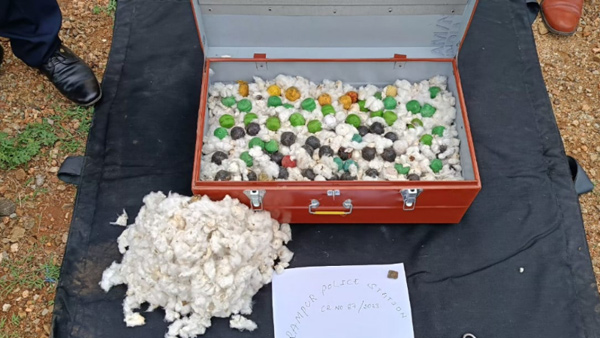 What are they doing by bringing bombs from Andhra Pradesh to Chitradurga?