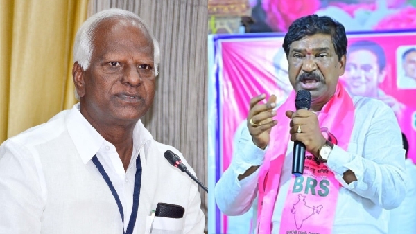 BRS MLA thatikonda rajaiah hits out at mlc kadiyam Srihari