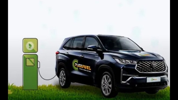 worlds first flex-fuel ethanol-powered car, launched in India by Nitin Gadkari