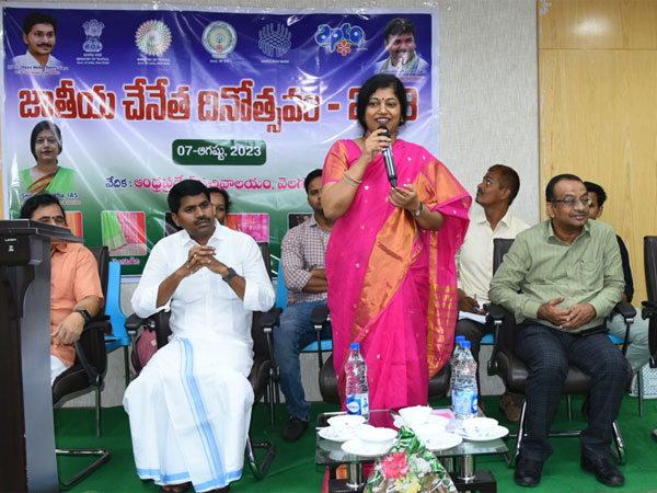 jagan government offers handloom clothes at half price to ap secretariat employees jagan government offers handloom clothes at half price to ap secretariat employees