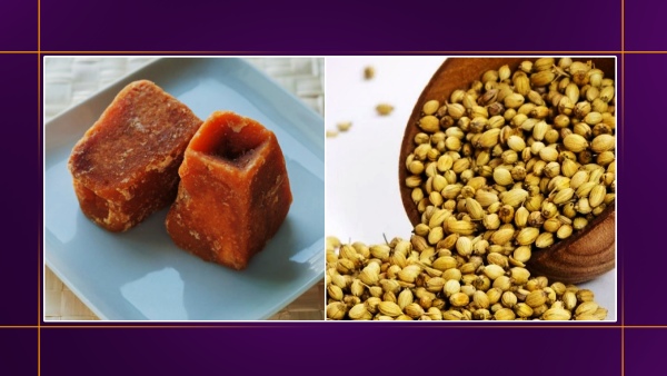 Jaggery and Coriander health benefits and uses in telugu