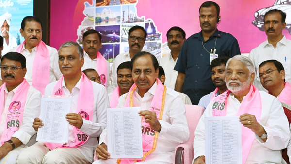 BRS MLA candidates: Here the cast wise list and women candidates 