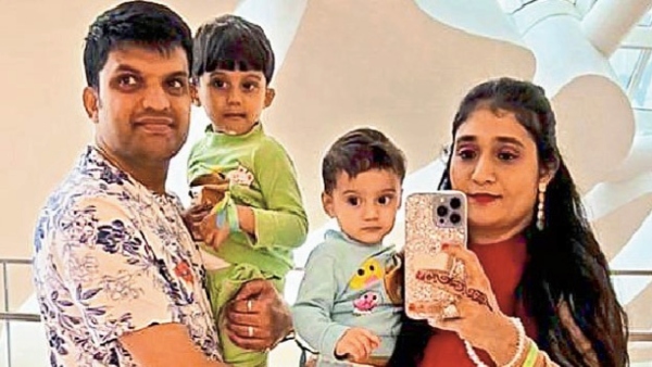 car accident in kuwait: four members of telugu family killed