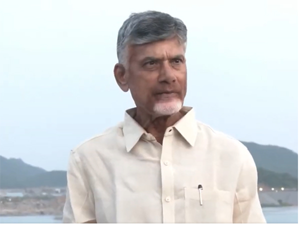 TDP Chief Chandrababu visits Polavaram project