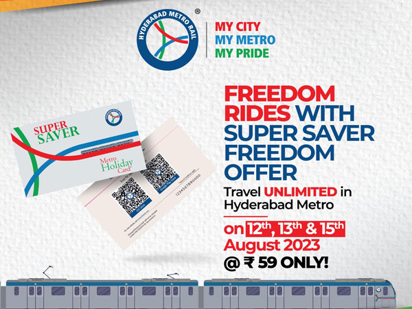 Hyderabad metro independence day offer
