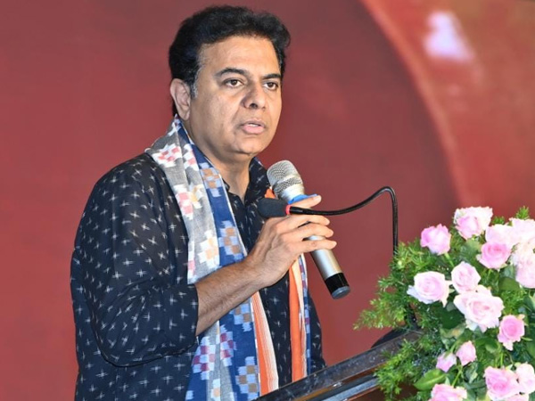 KTR said that Hyderabad will be developed on an international level in the next three years