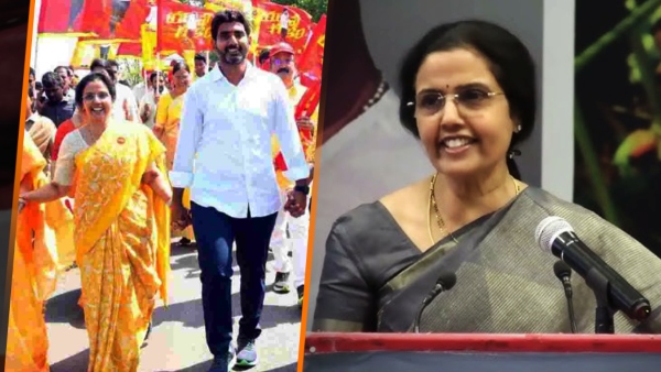 nara bhuvaneswari about nara lokesh yuvagalam